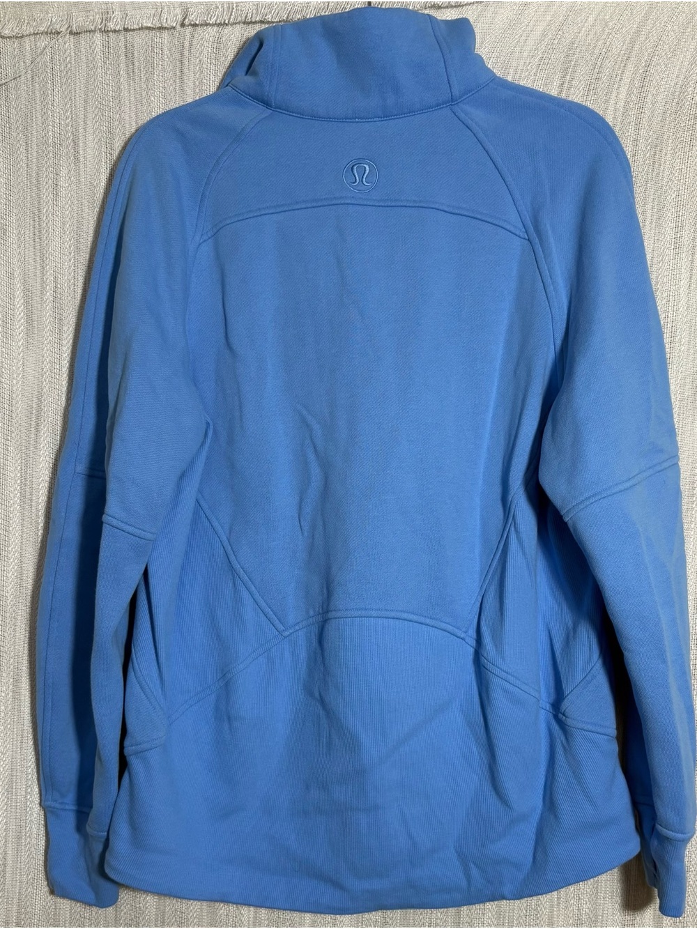 lululemon athletica Light Blue Half-Zip Pullover Hoodie - Picture 3 of 4